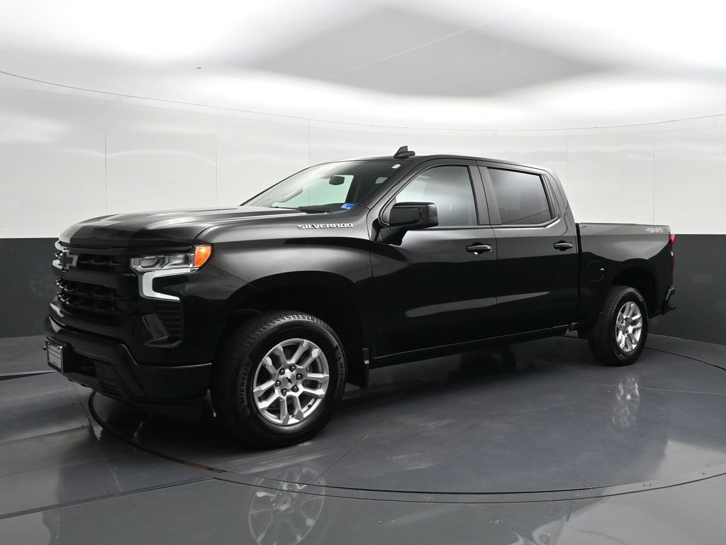 Black 2026 Chevrolet Silverado 1500 Pickup Truck Four-Wheel Drive Automatic
