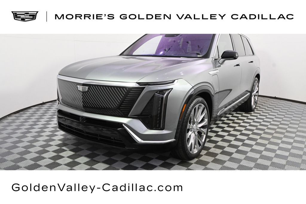Argent Silver Metallic 2026 Cadillac VISTIQ Premium Luxury AWD SUV / Crossover All-Wheel Drive 1-Speed Automatic