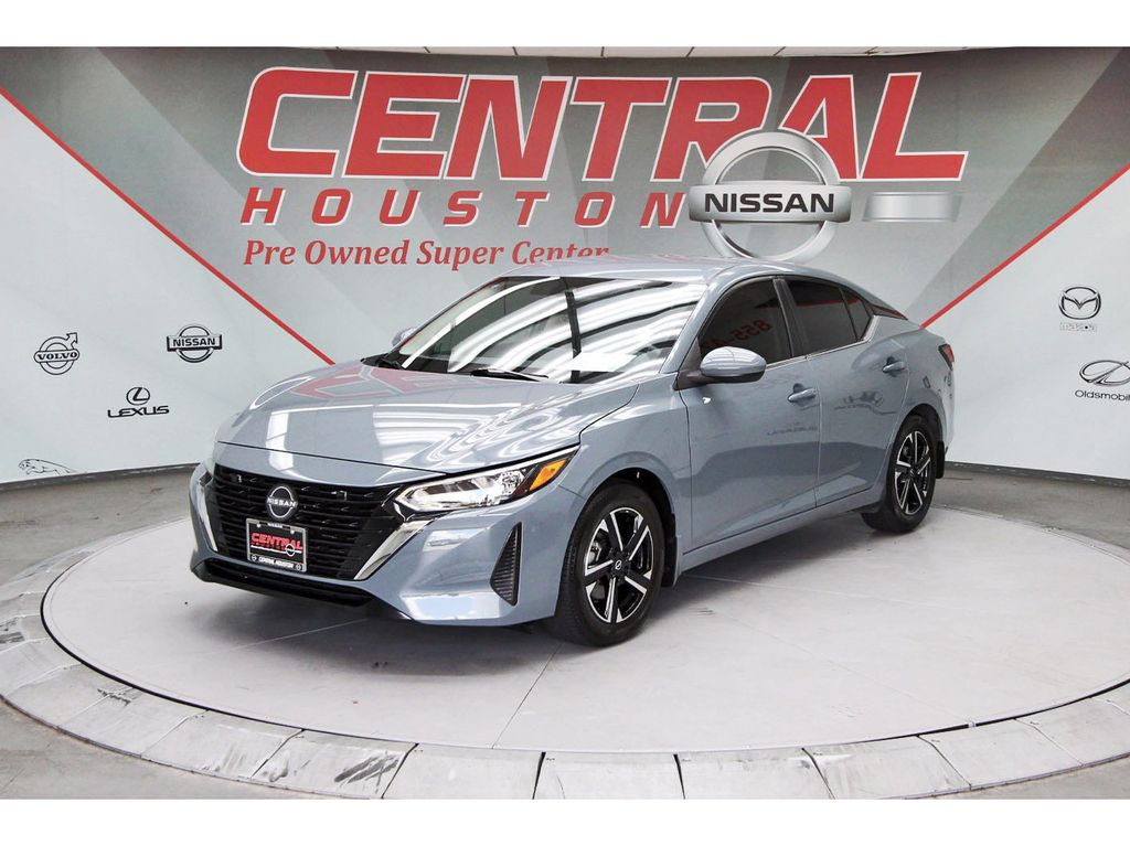 2025 Nissan Sentra SV Gray at DeMontrond Mazda