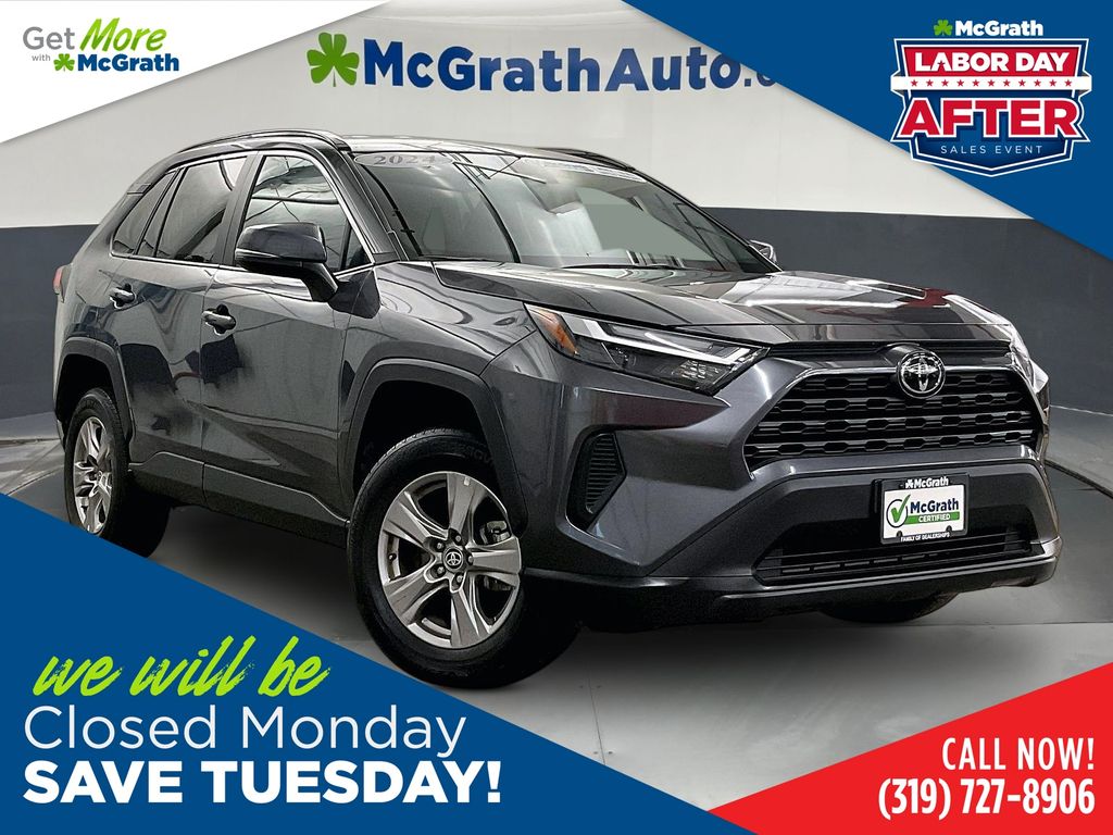 Magnetic Gray Metallic 2024 Toyota RAV4 SUV / Crossover Front-Wheel Drive 8-Speed Automatic