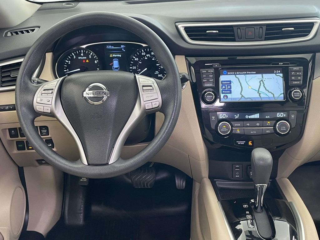 2016 Nissan Rogue SV White at Grove City Ford