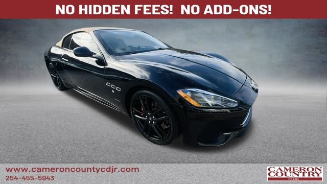 2018 Maserati GranTurismo Negro Descapotable Tracción trasera 6 velocidades Automática