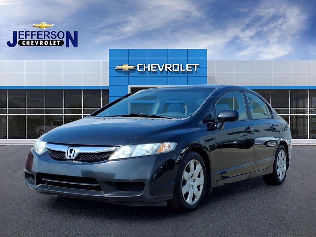 2010 Honda Civic LX Sedan Front-Wheel Drive 5-Speed Automatic