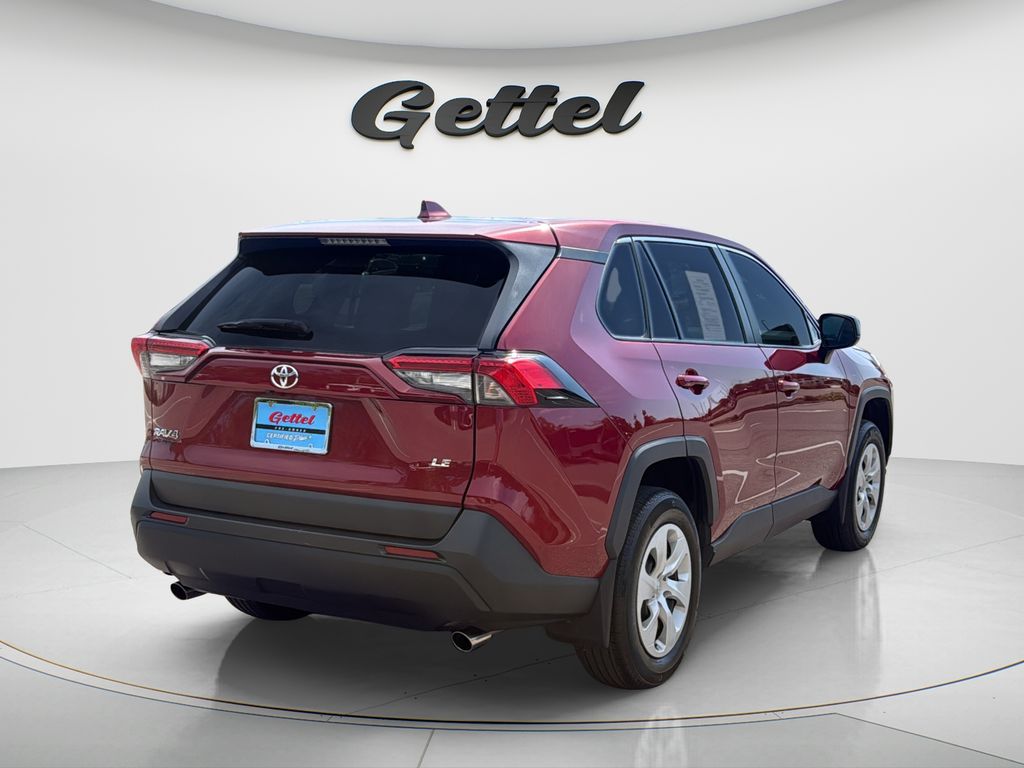Certified Used 2025 Red Toyota LE image 5