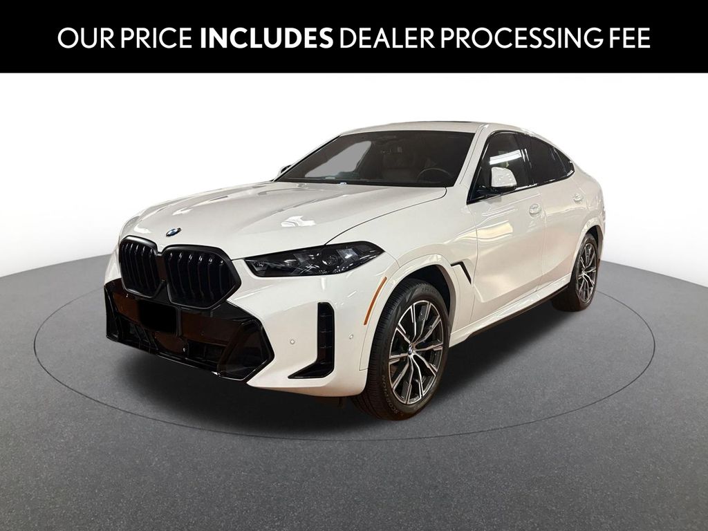 Alpine White 2026 BMW X6 SUV / Crossover All-Wheel Drive 8-Speed Automatic