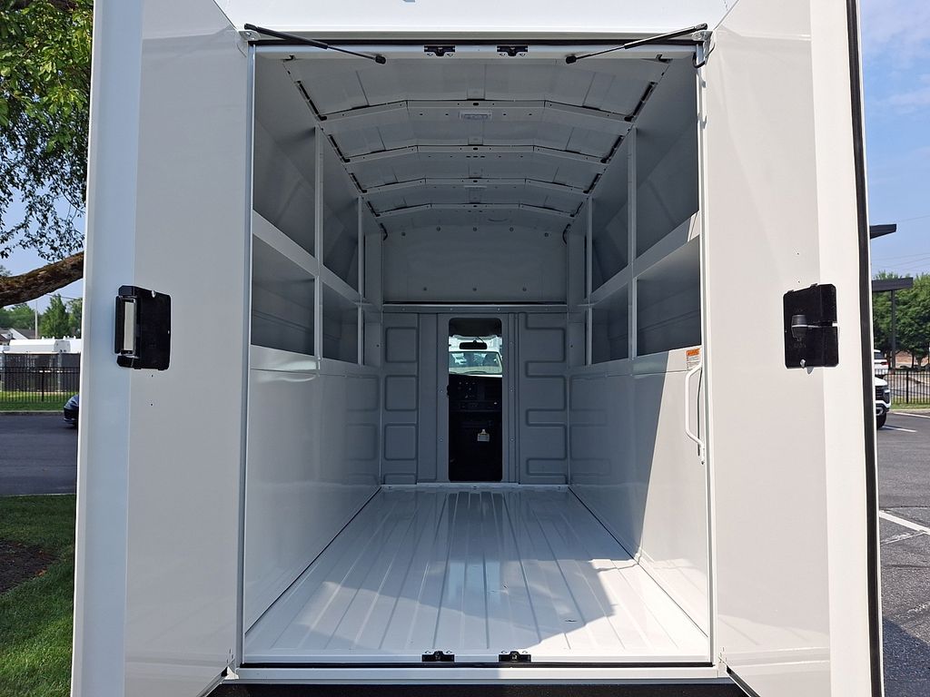 2026 Chevrolet Express 3500 Work Van White at Klick Lewis Buick Chevrolet