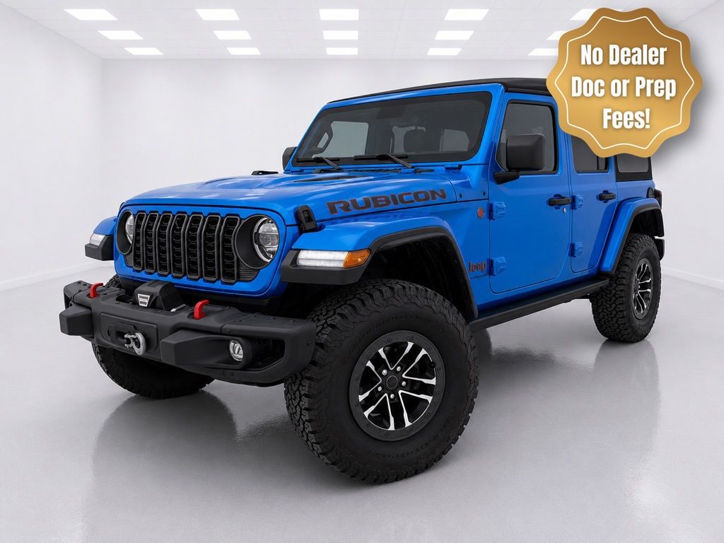 Hydro Blue Pearl Coat 2024 Jeep Wrangler SUV / Crossover Four-Wheel Drive 8-Speed Automatic