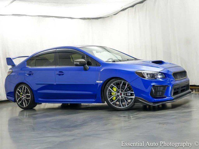 WR Blue Pearl 2020 Subaru WRX STI Sedan All-Wheel Drive 6-Speed Manual