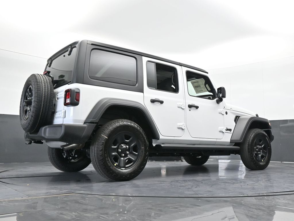 New 2026 Bright White Clearcoat Jeep Sport image 47