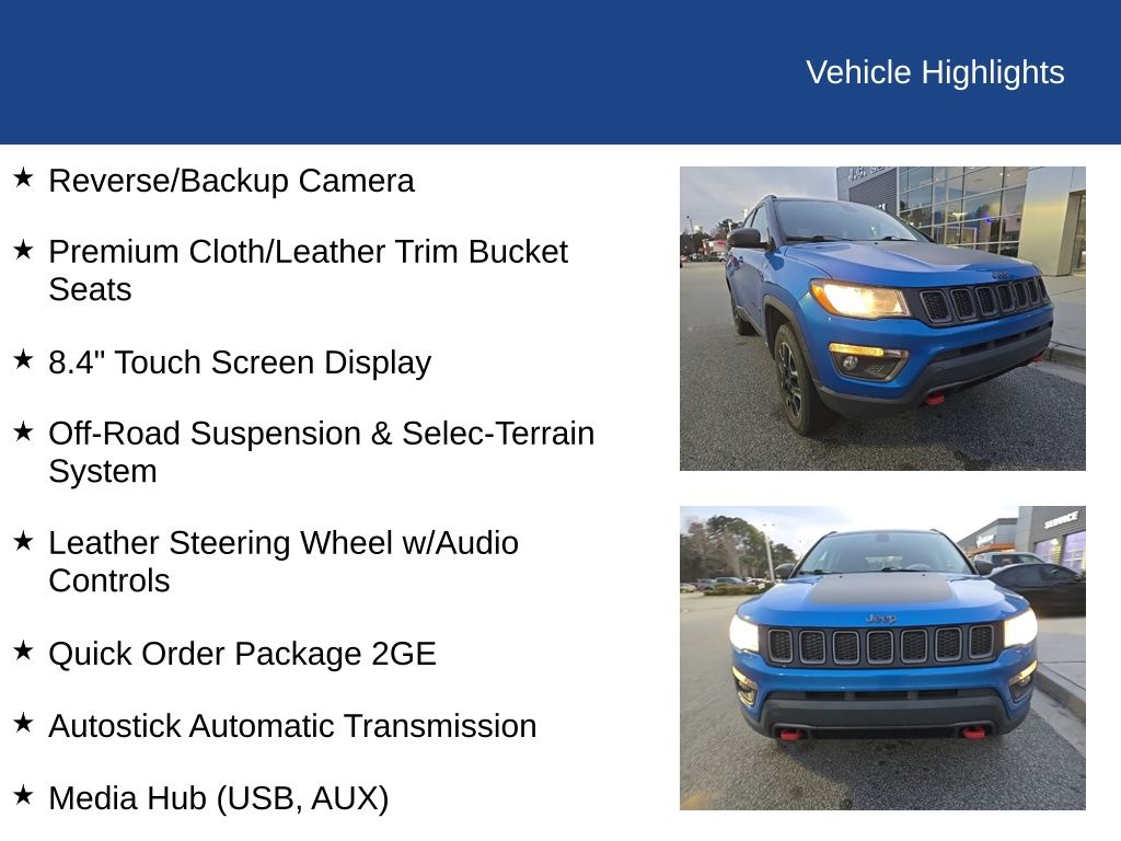 2020 Jeep Compass Trailhawk 4X4