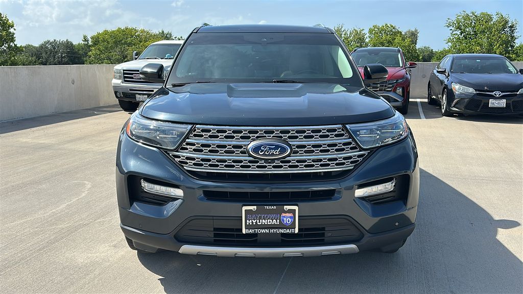 2022 Ford Explorer Limited Blue at DeMontrond Auto Country