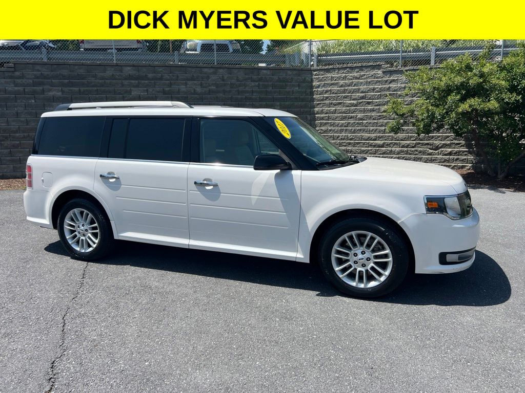White Platinum Clearcoat Metallic 2017 Ford Flex SUV / Crossover Front-Wheel Drive 6-Speed Automatic