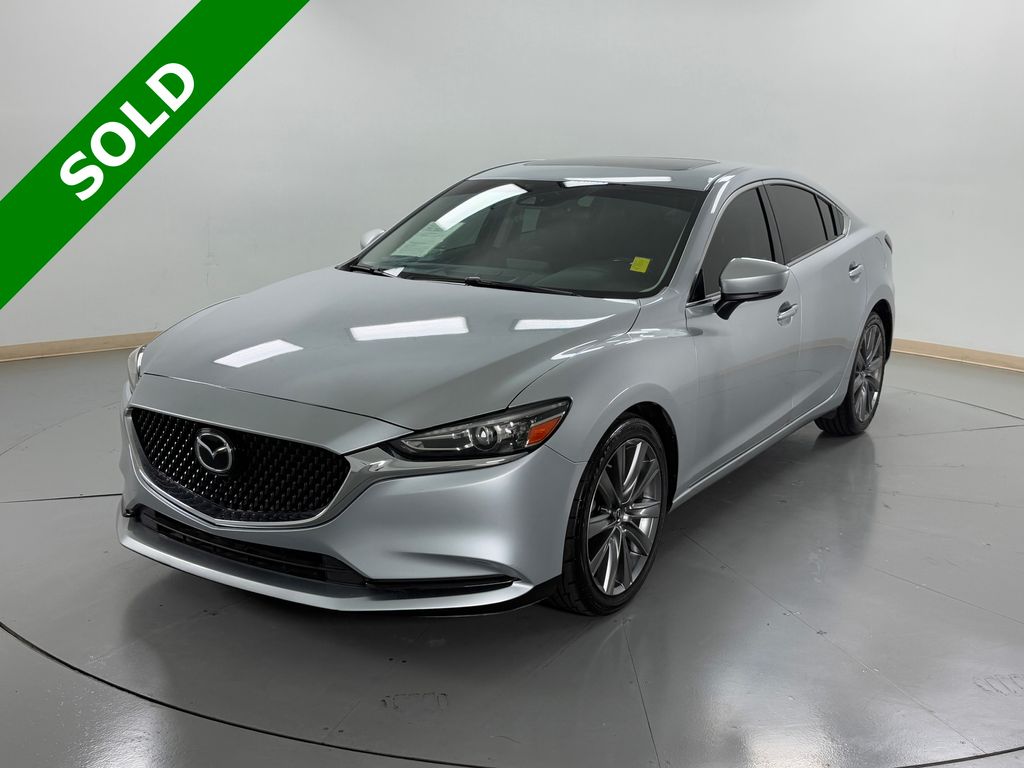 Sonic Silver Metallic 2018 Mazda MAZDA6 Touring Sedan FWD Sedan Front-Wheel Drive 6-Speed Automatic
