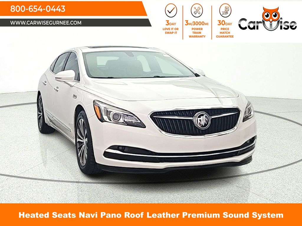 White Frost Tricoat 2017 Buick LaCrosse Essence FWD Sedan Front-Wheel Drive 8-Speed Automatic
