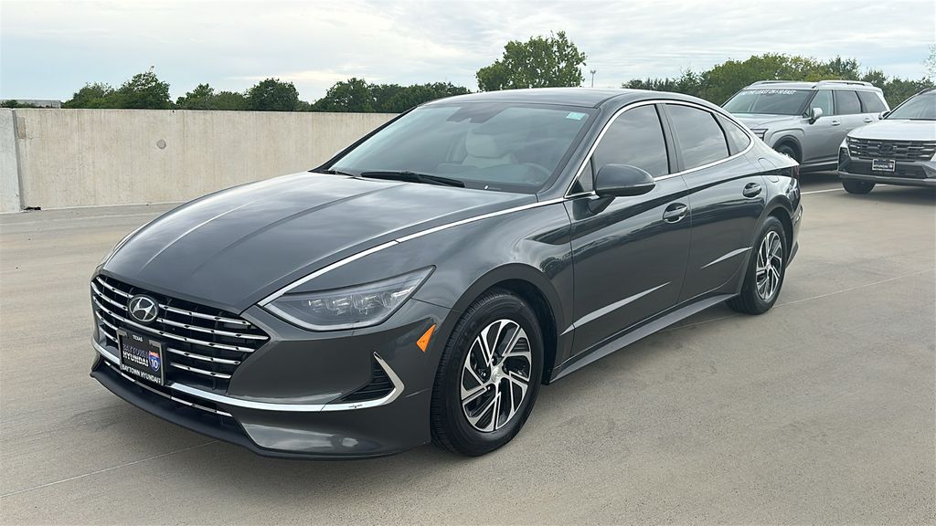 2023 Hyundai Sonata Hybrid Blue - 7