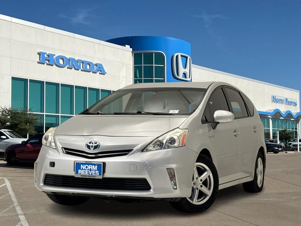 Classic Silver Metallic 2012 Toyota Prius v Three FWD Wagon Front-Wheel Drive Continuously Variable Transmission