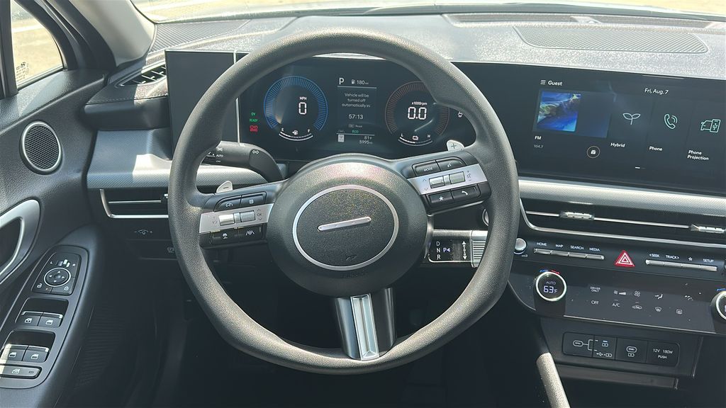 2026 Hyundai Sonata Hybrid Blue Silver at DeMontrond Gulf Freeway