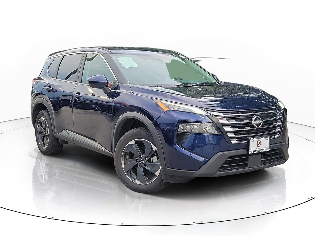 Deep Ocean Blue Pearl 2025 Nissan Rogue SUV / Crossover All-Wheel Drive Continuously Variable Transmission