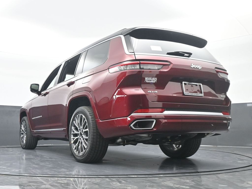 New 2025 Velvet Red Pearlcoat Jeep Summit image 66
