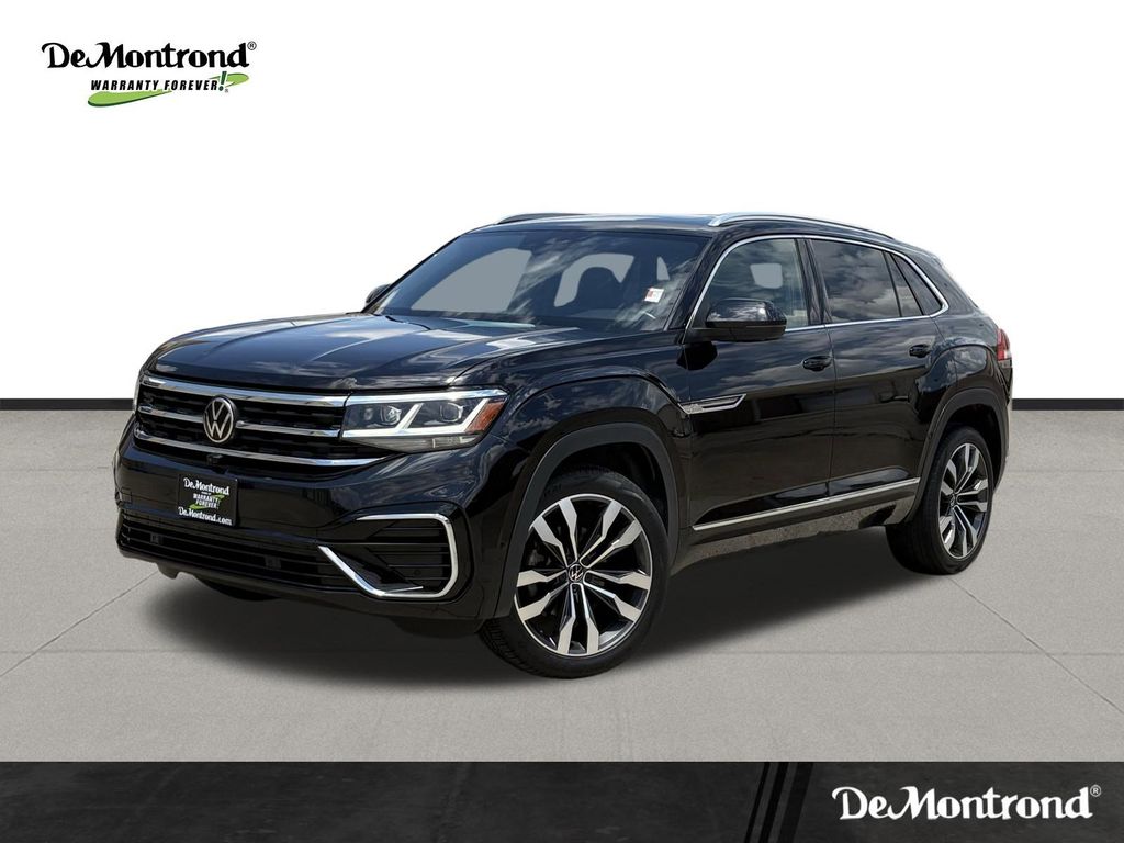 2023 Volkswagen Atlas Cross Sport 3.6L V6 SEL Premium R-Line Black at DeMontrond Auto Country