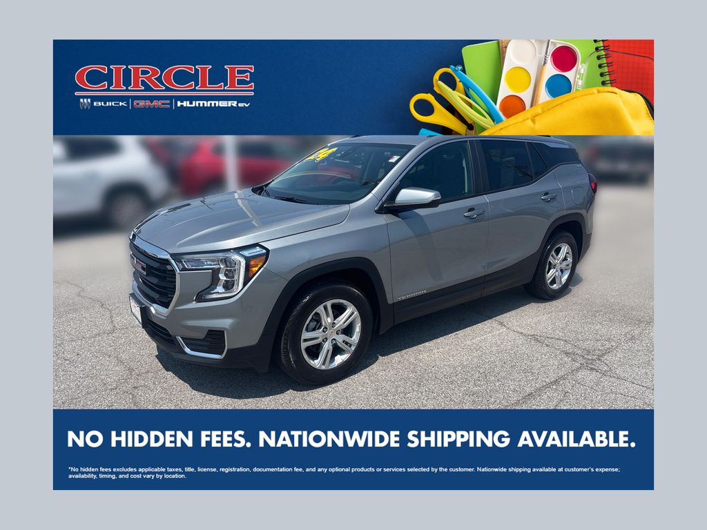 Sterling Metallic 2024 GMC Terrain SUV / Crossover Front-Wheel Drive 9-Speed Automatic