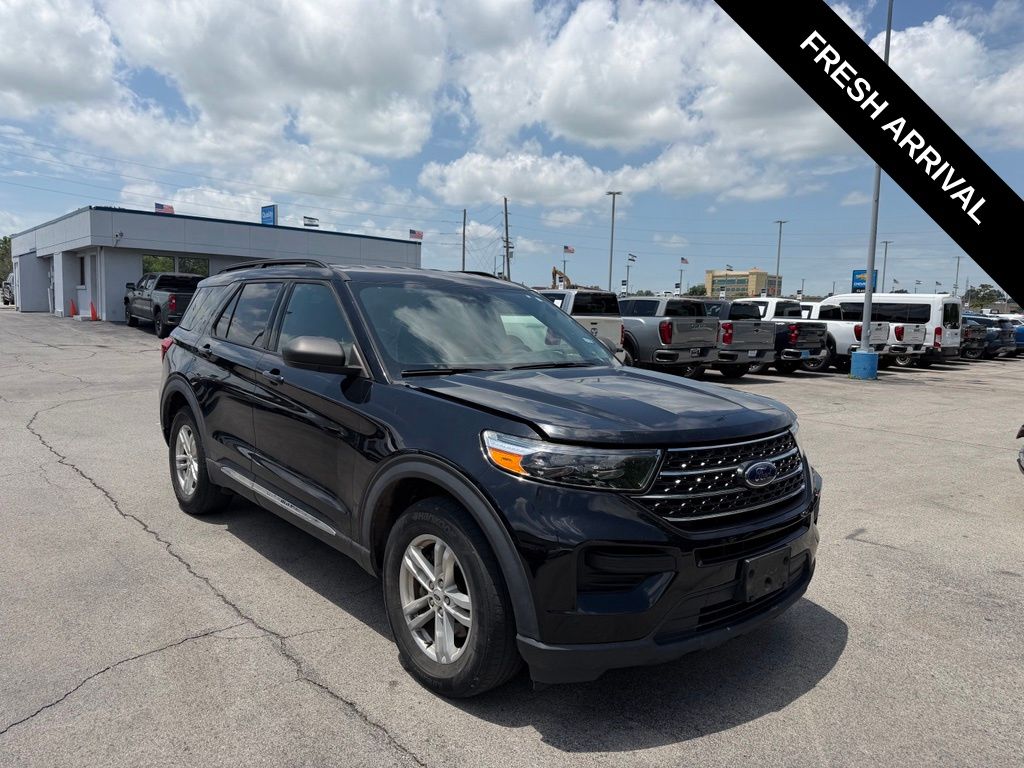 Black Metallic 2020 Ford Explorer SUV / Crossover All-Wheel Drive Automatic