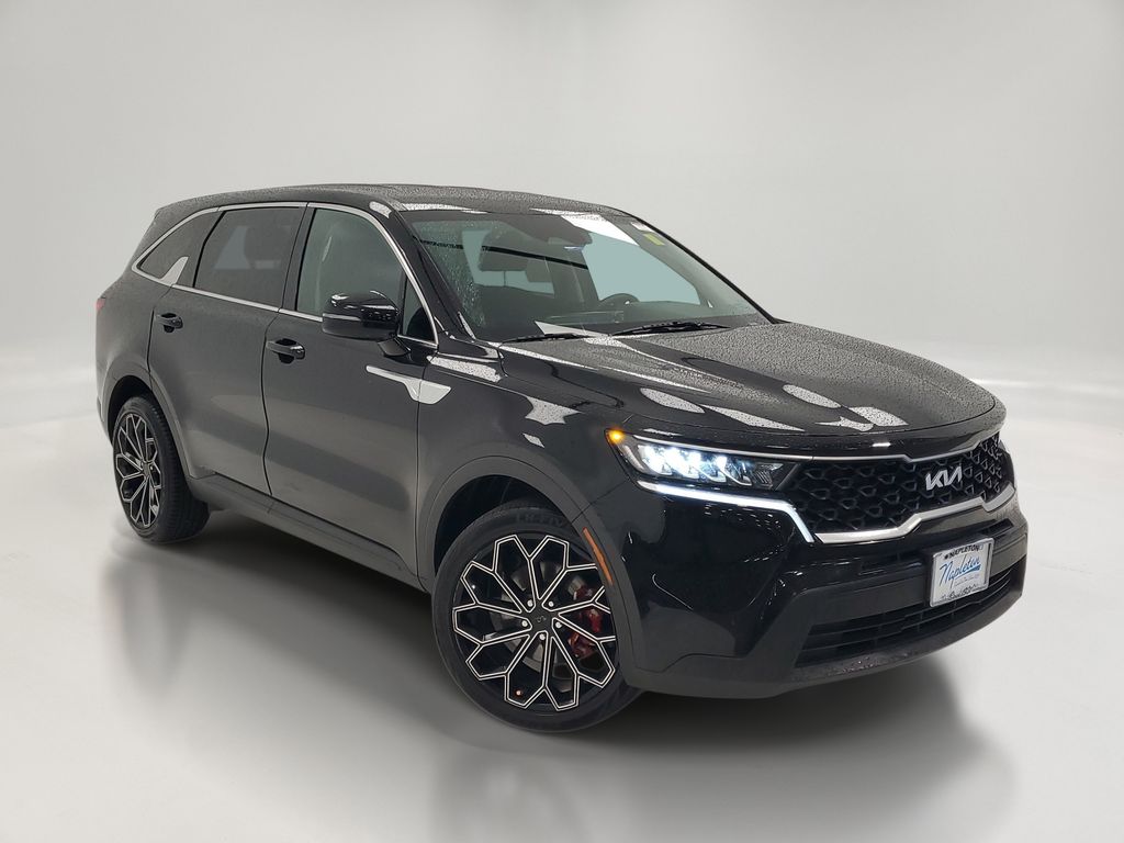 Ebony Black 2022 Kia Sorento SUV / Crossover Front-Wheel Drive 8-Speed Automatic