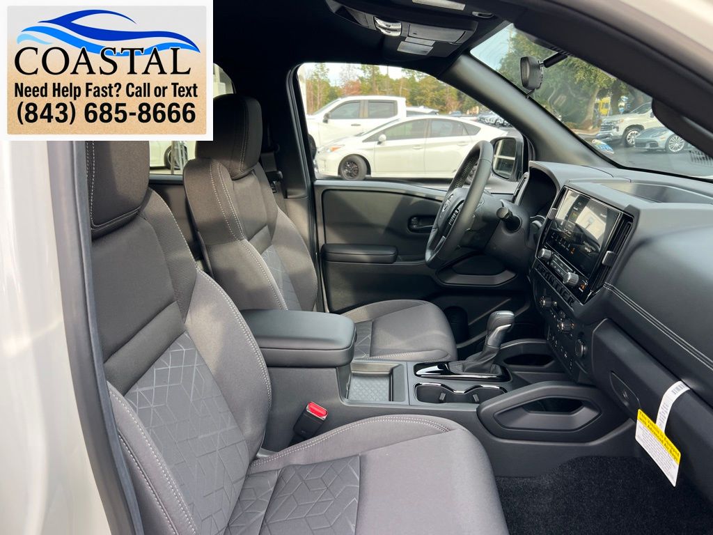 2026 Nissan Frontier SV White at Lugoff Nissan