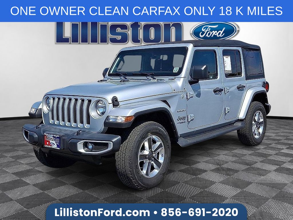 Silver Zynith Clearcoat 2022 Jeep Wrangler SUV / Crossover Four-Wheel Drive 8-Speed Automatic