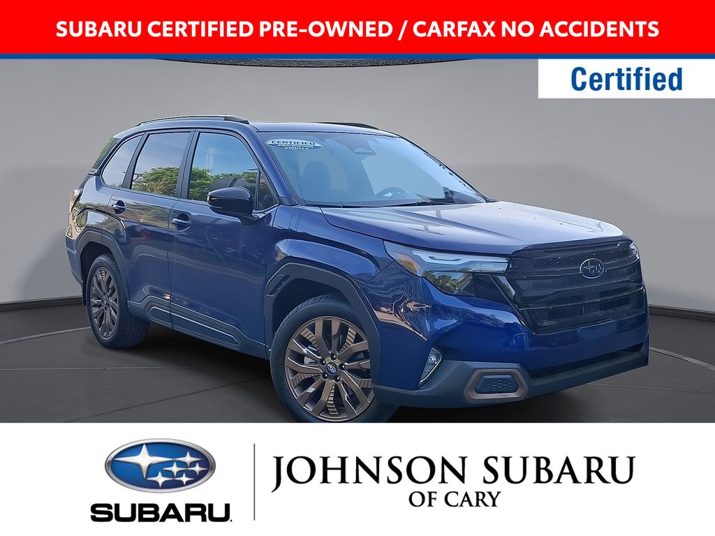 Sapphire Blue Pearl 2026 Subaru Forester SUV / Crossover All-Wheel Drive Continuously Variable Transmission