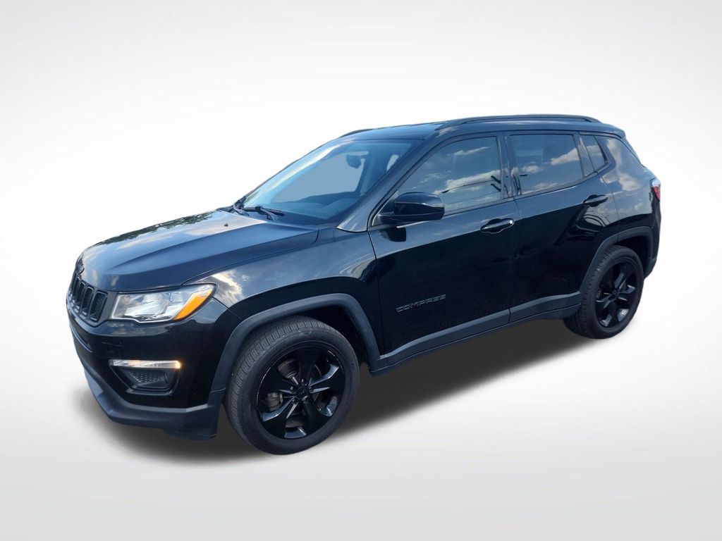 Diamond Black Crystal Pearlcoat 2020 Jeep Compass SUV / Crossover Front-Wheel Drive 6-Speed Automatic
