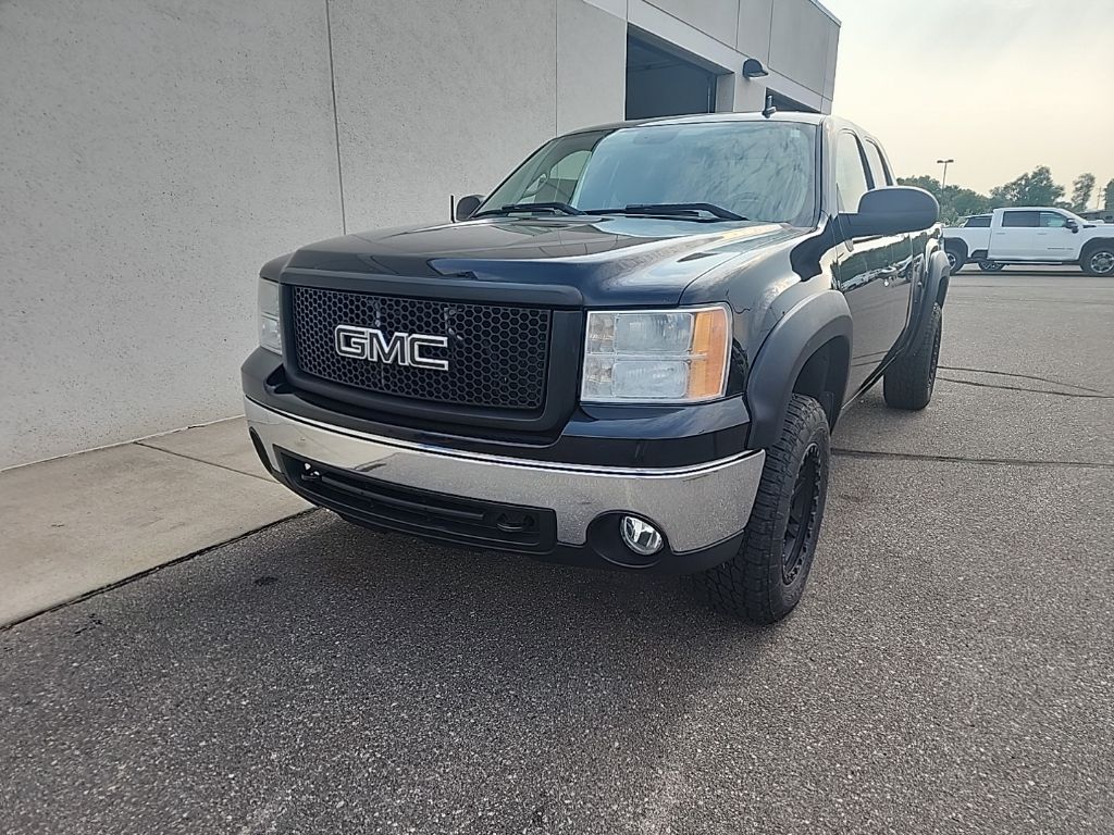 Onyx Black 2008 GMC Sierra 1500 Pickup Truck Four-Wheel Drive 4-Speed Automatic Overdrive