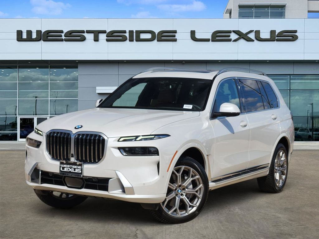 2023 BMW X7 xDrive40i White at Gullo Toyota