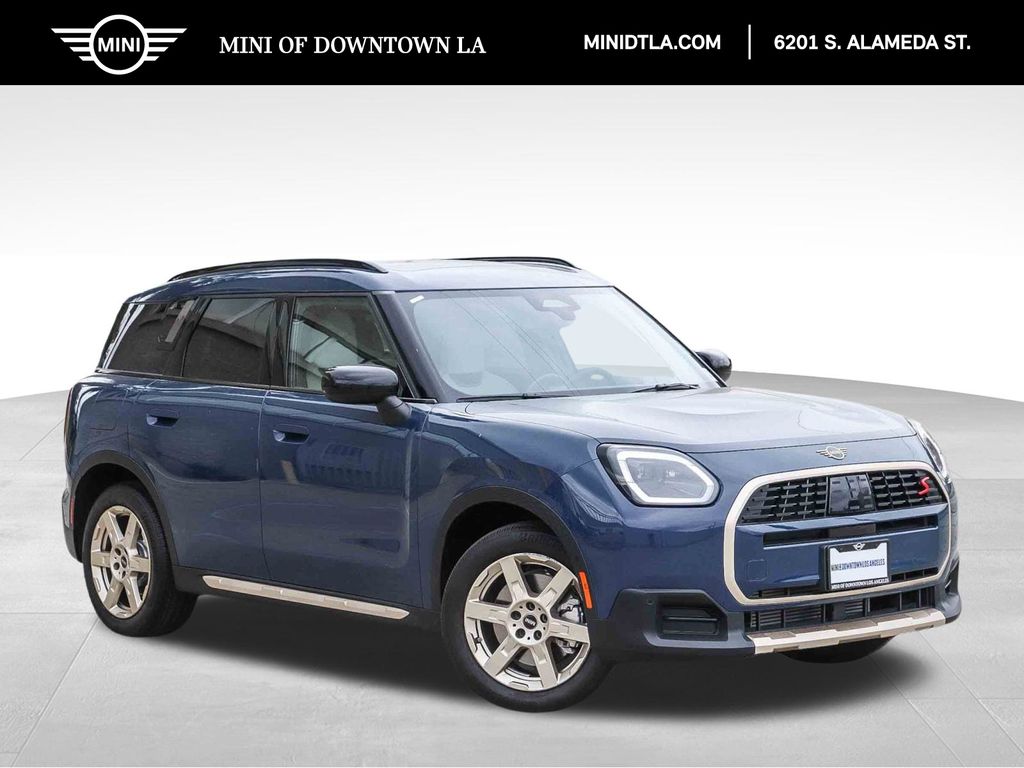 Blue Metallic 2025 MINI Countryman Cooper S ALL4 SUV / Crossover All-Wheel Drive 7-Speed Automatic