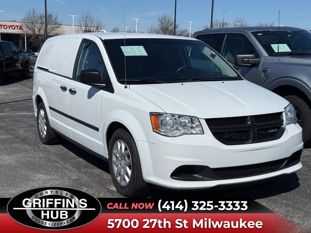 Bright White Clearcoat 2015 RAM C/V Tradesman Van Front-Wheel Drive 6-Speed Automatic