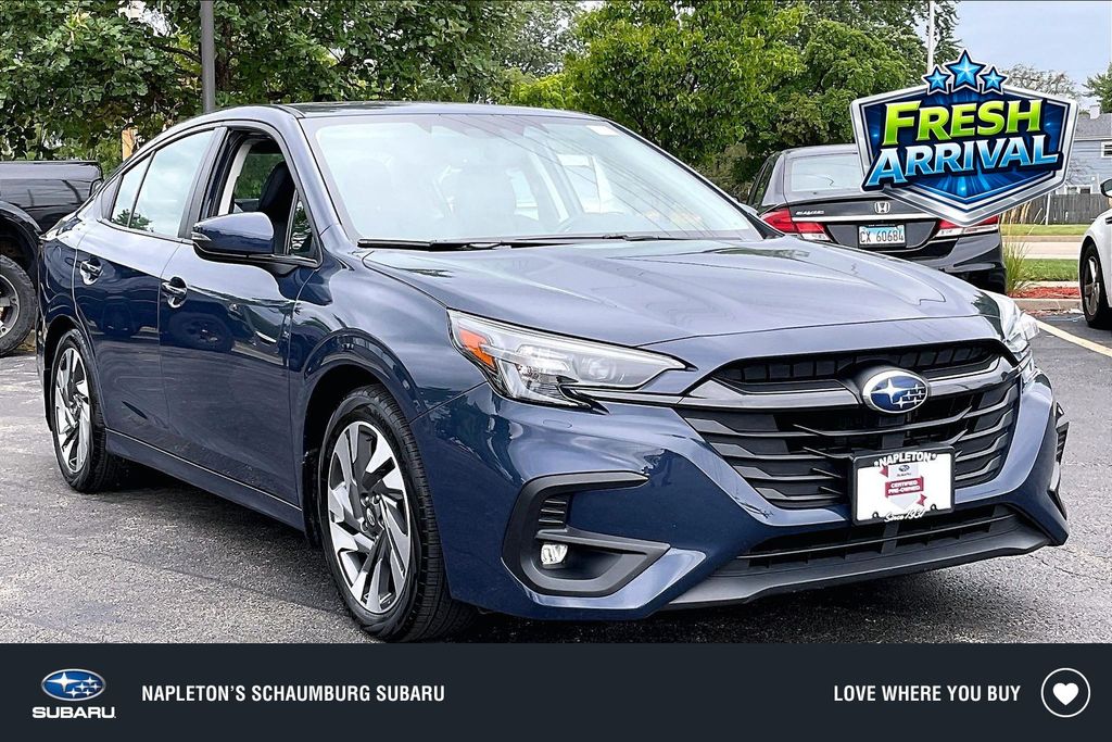 Cosmic Blue Pearl 2024 Subaru Legacy Sedan All-Wheel Drive Continuously Variable Transmission