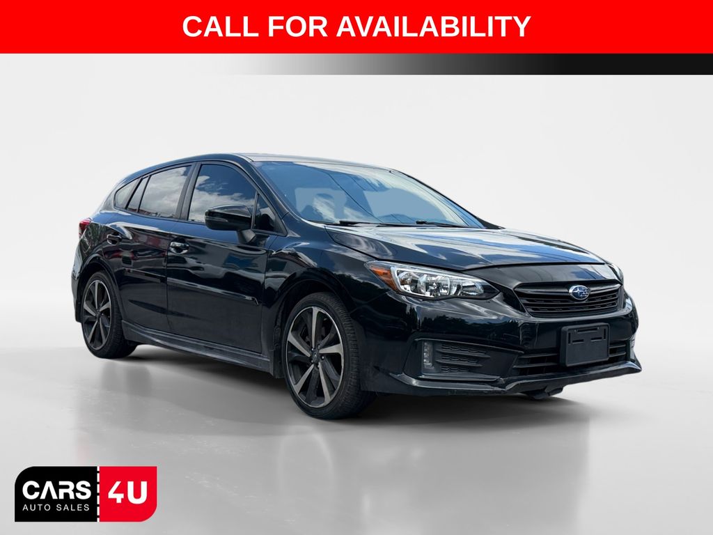 Crystal Black Silica 2022 Subaru Impreza Wagon All-Wheel Drive 5-Speed Manual