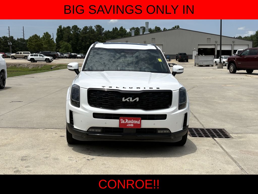 2022 Kia Telluride SX White at DeMontrond Mazda