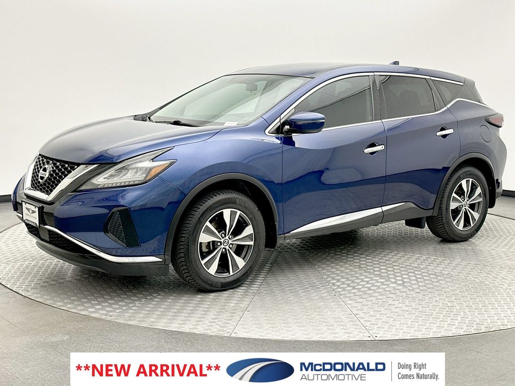 Deep Blue Pearl 2019 Nissan Murano SUV / Crossover All-Wheel Drive Continuously Variable Transmission