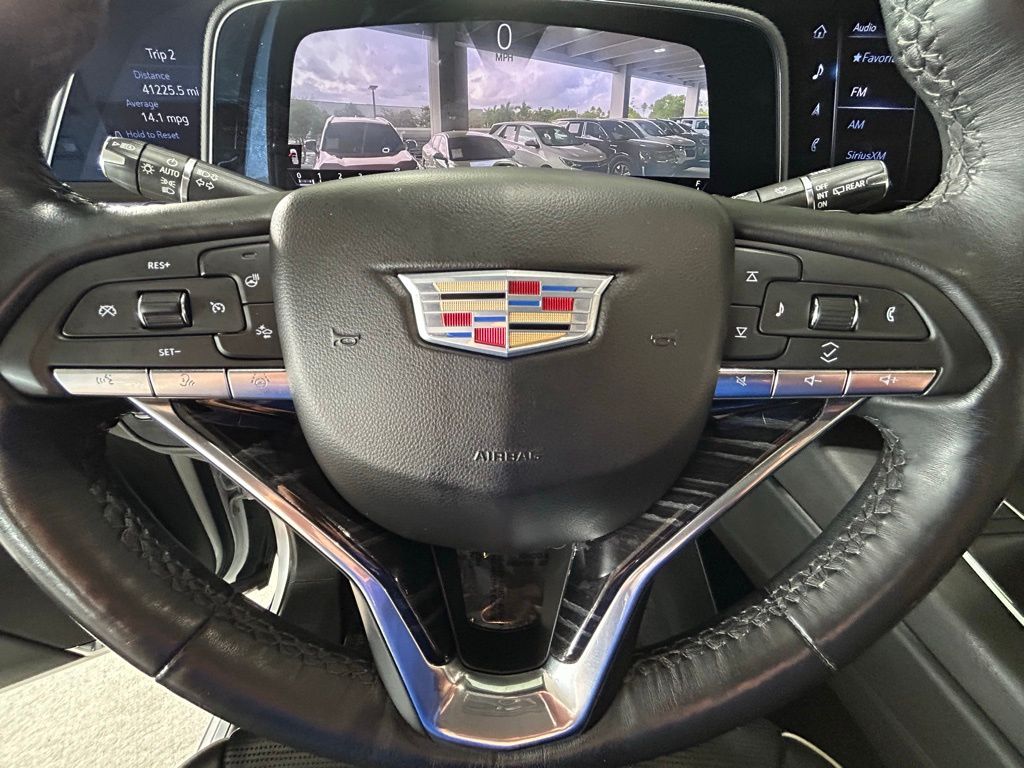 Used 2022 Crystal White Tricoat Cadillac Sport image 42