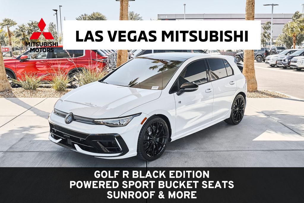 White 2025 Volkswagen Golf R Black Edition 4Motion Hatchback All-Wheel Drive 7-Speed Dual Clutch