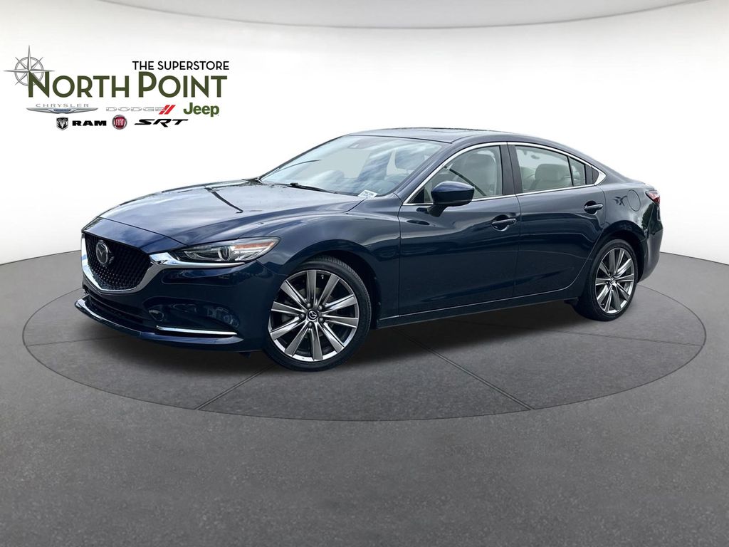 Deep Crystal Blue Mica 2018 Mazda MAZDA6 Sedan Front-Wheel Drive 6-Speed Automatic