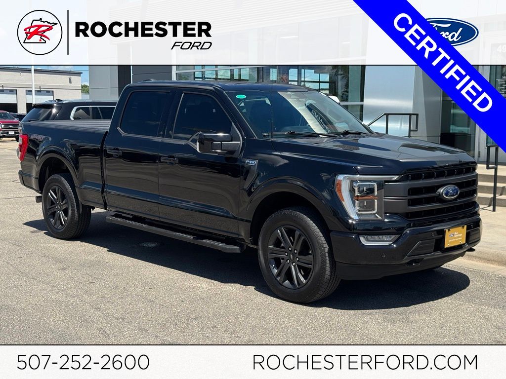 Agate Black Metallic 2023 Ford F-150 Pickup Truck Four-Wheel Drive Automatic