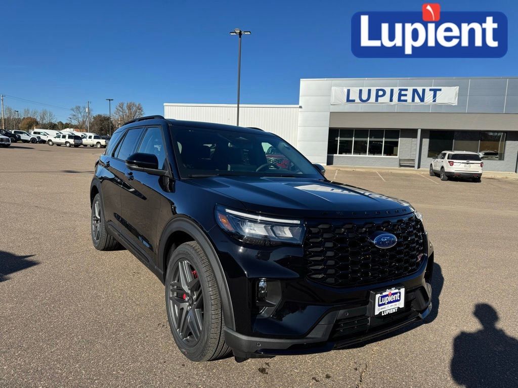 Black Metallic 2026 Ford Explorer ST AWD SUV / Crossover All-Wheel Drive Automatic