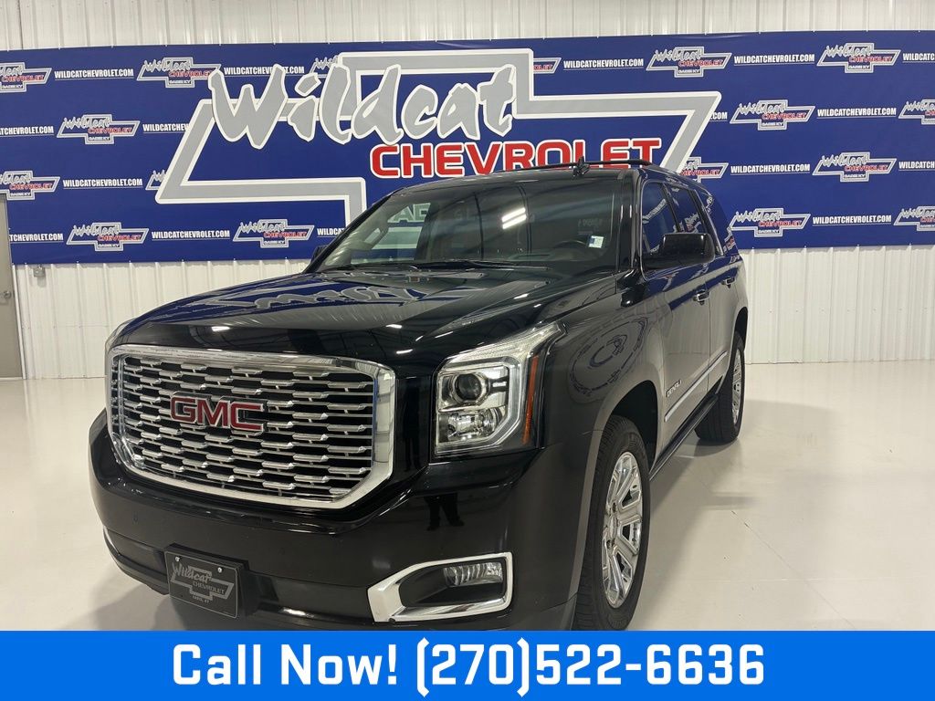 Onyx Black 2019 GMC Yukon SUV / Crossover Four-Wheel Drive 