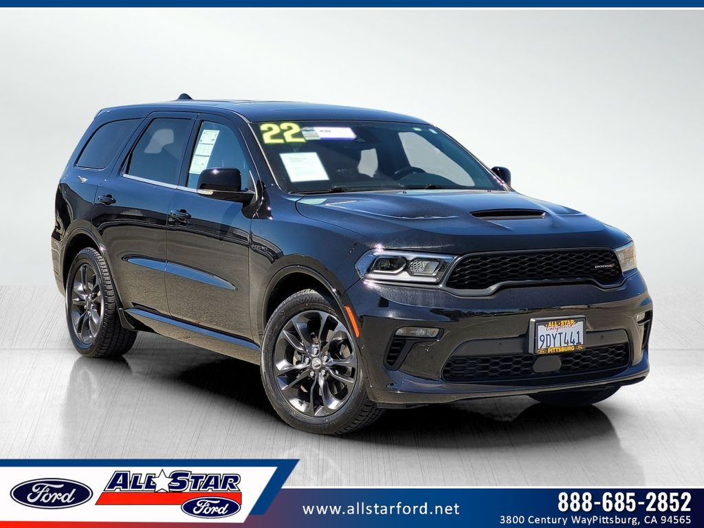 DB Black Crystal Clearcoat 2022 Dodge Durango SUV / Crossover All-Wheel Drive 8-Speed Automatic