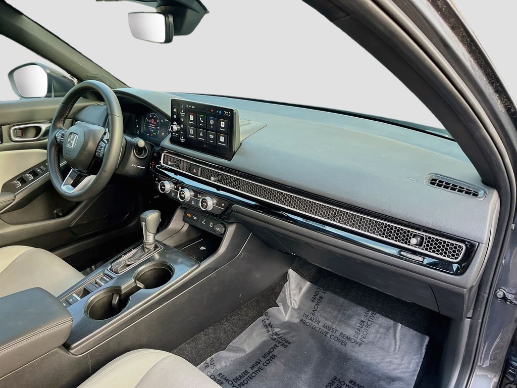 2025 Honda Civic Hybrid Sport Touring Gray at AutoSavvy Houston Southwest
