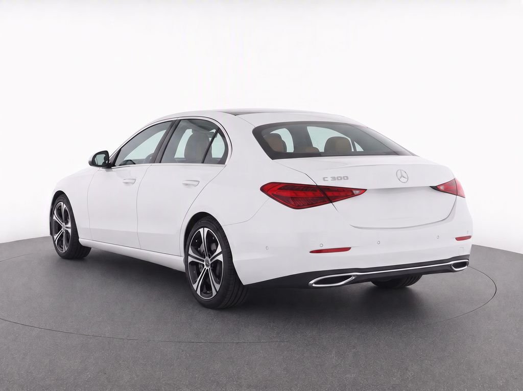2025 Mercedes-Benz C-Class C 300 White at John Sisson Motors