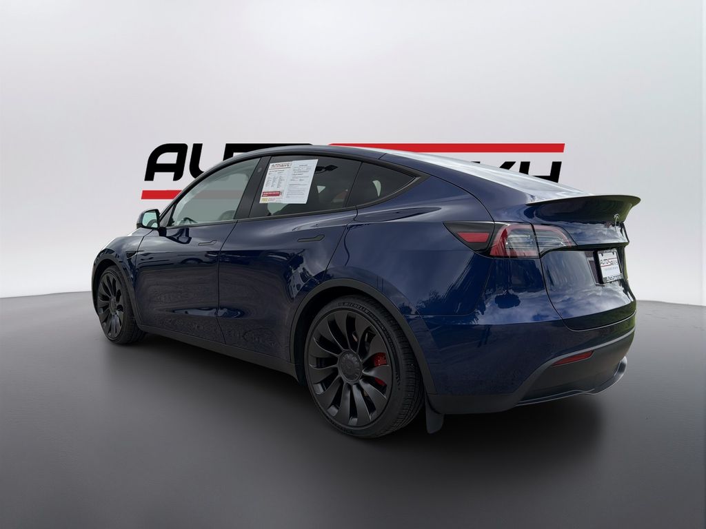 Used 2022 Blue Tesla Performance image 6