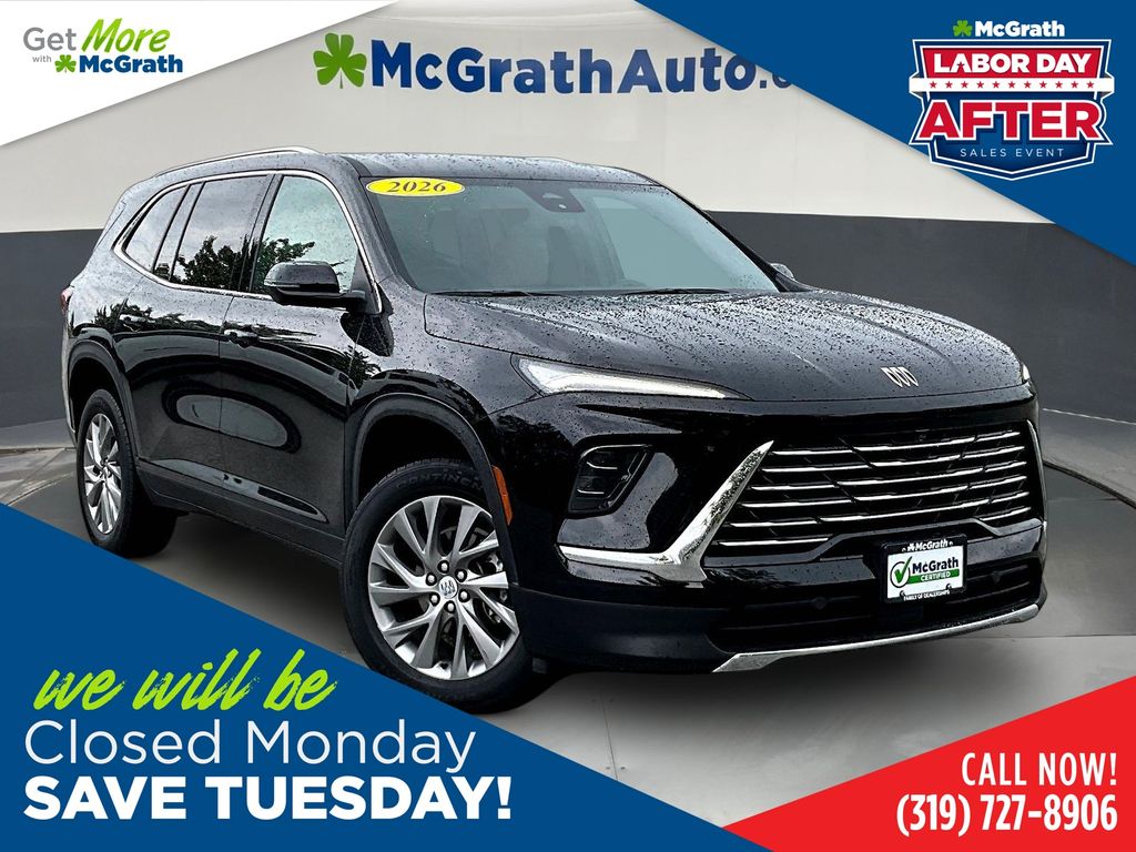 Black (Ebony Twilight Metallic) 2026 Buick Enclave SUV / Crossover Four-Wheel Drive 8-Speed Automatic